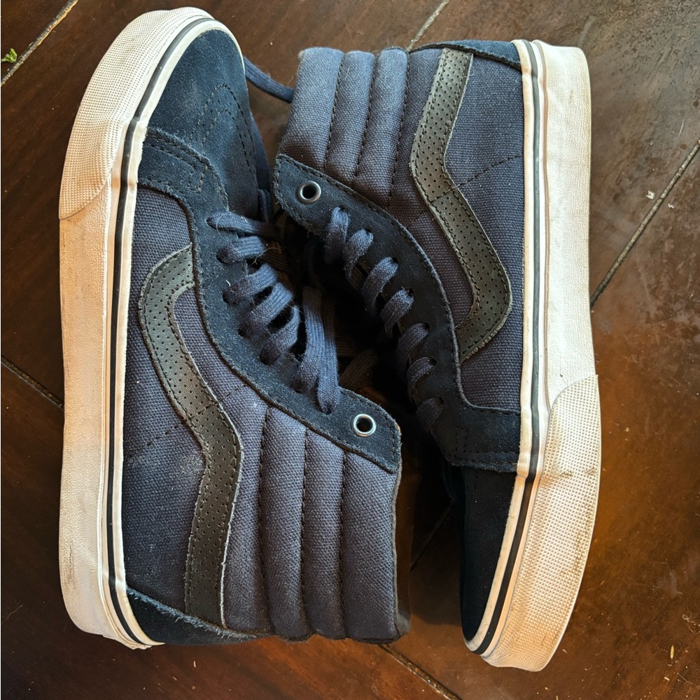 Vans Navy High-Top Sneakers - Picture 3 of 6